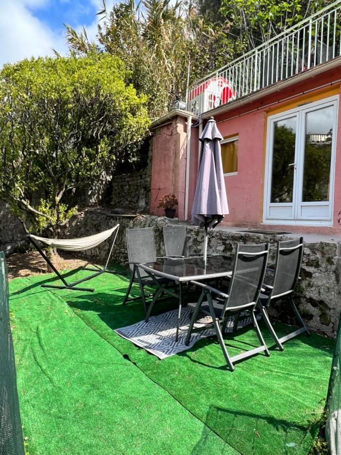 Maisonnette Avec Escalier Lägenhet Menton Exteriör bild